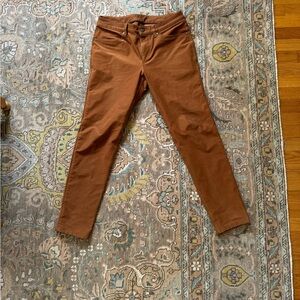Lululemon casual pants rust brown sz 31